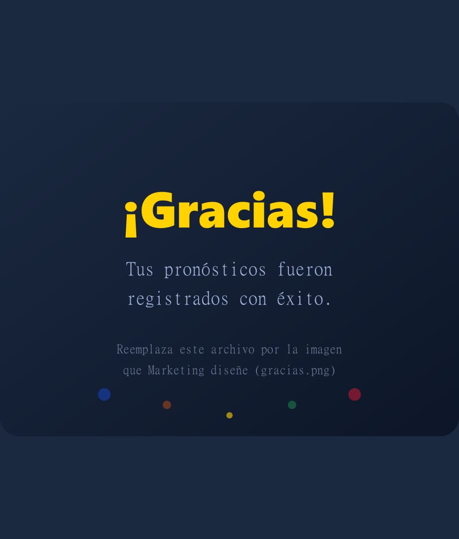 Gracias por participar